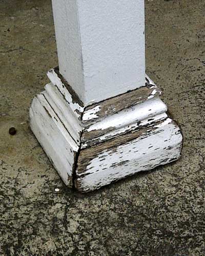 Cracked, water logged and rotten timber covers...
